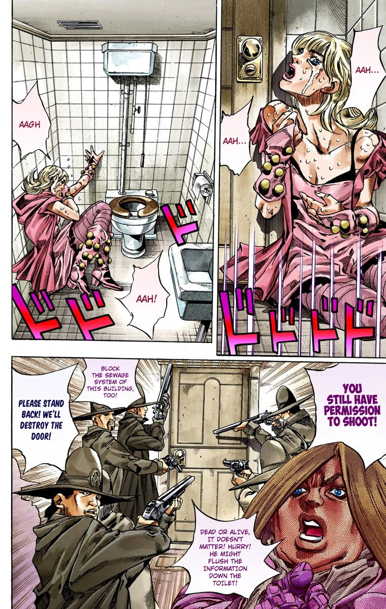 Jojo's Bizarre Adventure Part 7 - Steel Ball Run - Vol.9 Chapter 37: The Green Tombstone Part 2