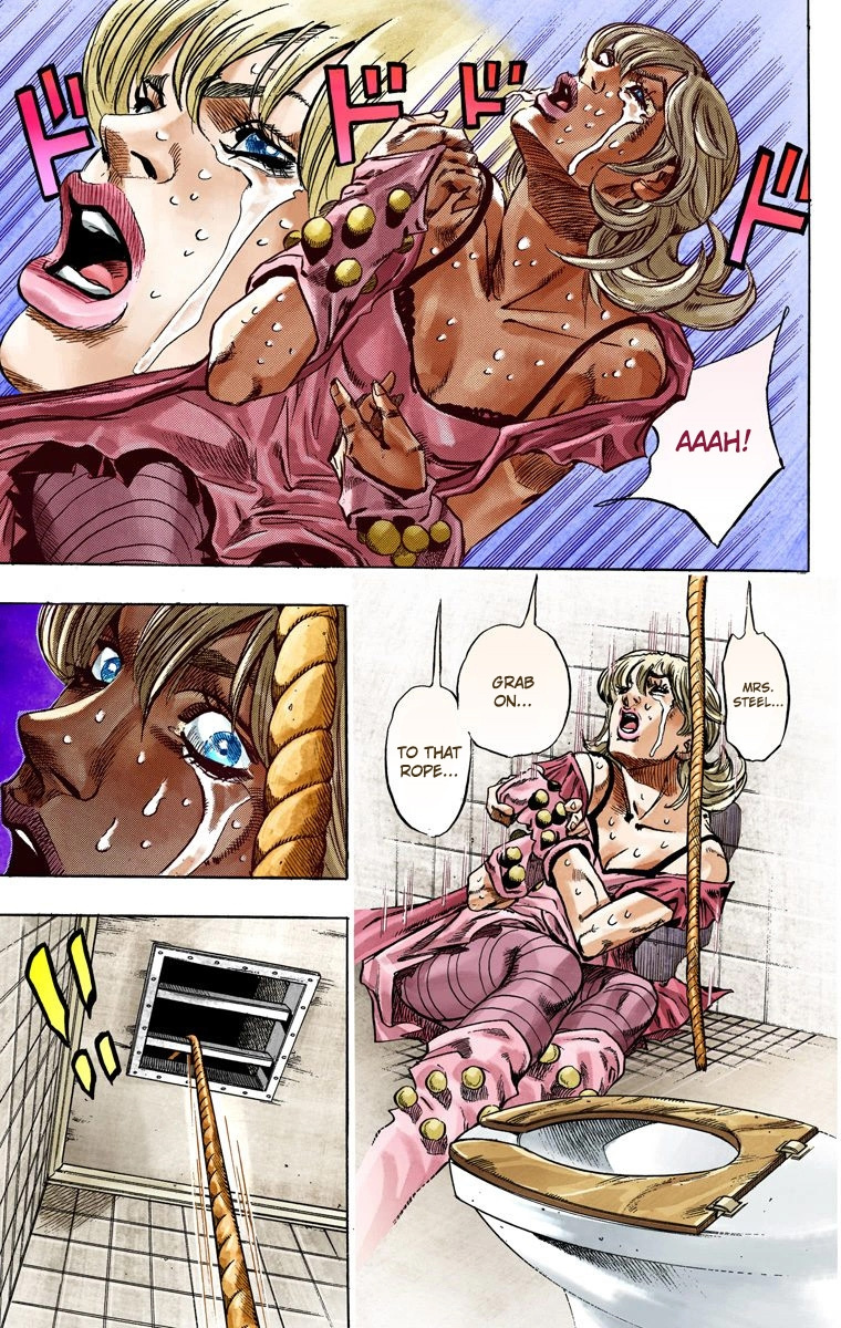 Jojo's Bizarre Adventure Part 7 - Steel Ball Run - Vol.9 Chapter 37: The Green Tombstone Part 2