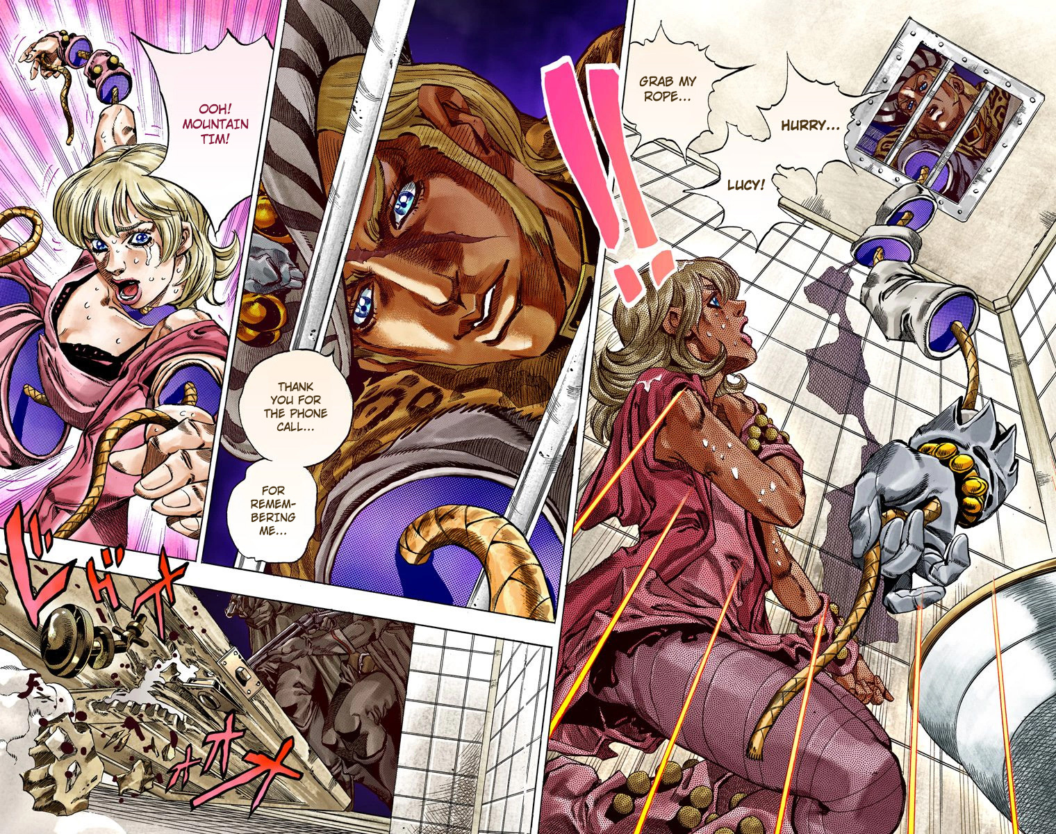 Jojo's Bizarre Adventure Part 7 - Steel Ball Run - Vol.9 Chapter 37: The Green Tombstone Part 2