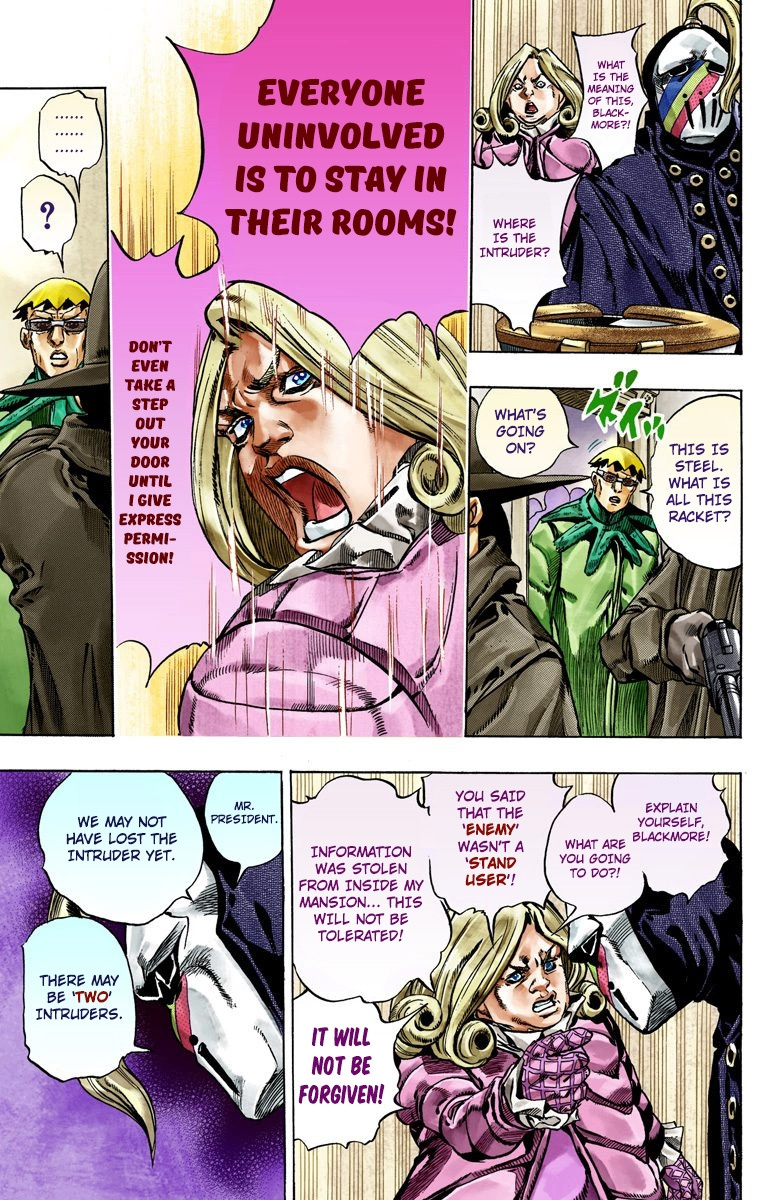 Jojo's Bizarre Adventure Part 7 - Steel Ball Run - Vol.9 Chapter 37: The Green Tombstone Part 2