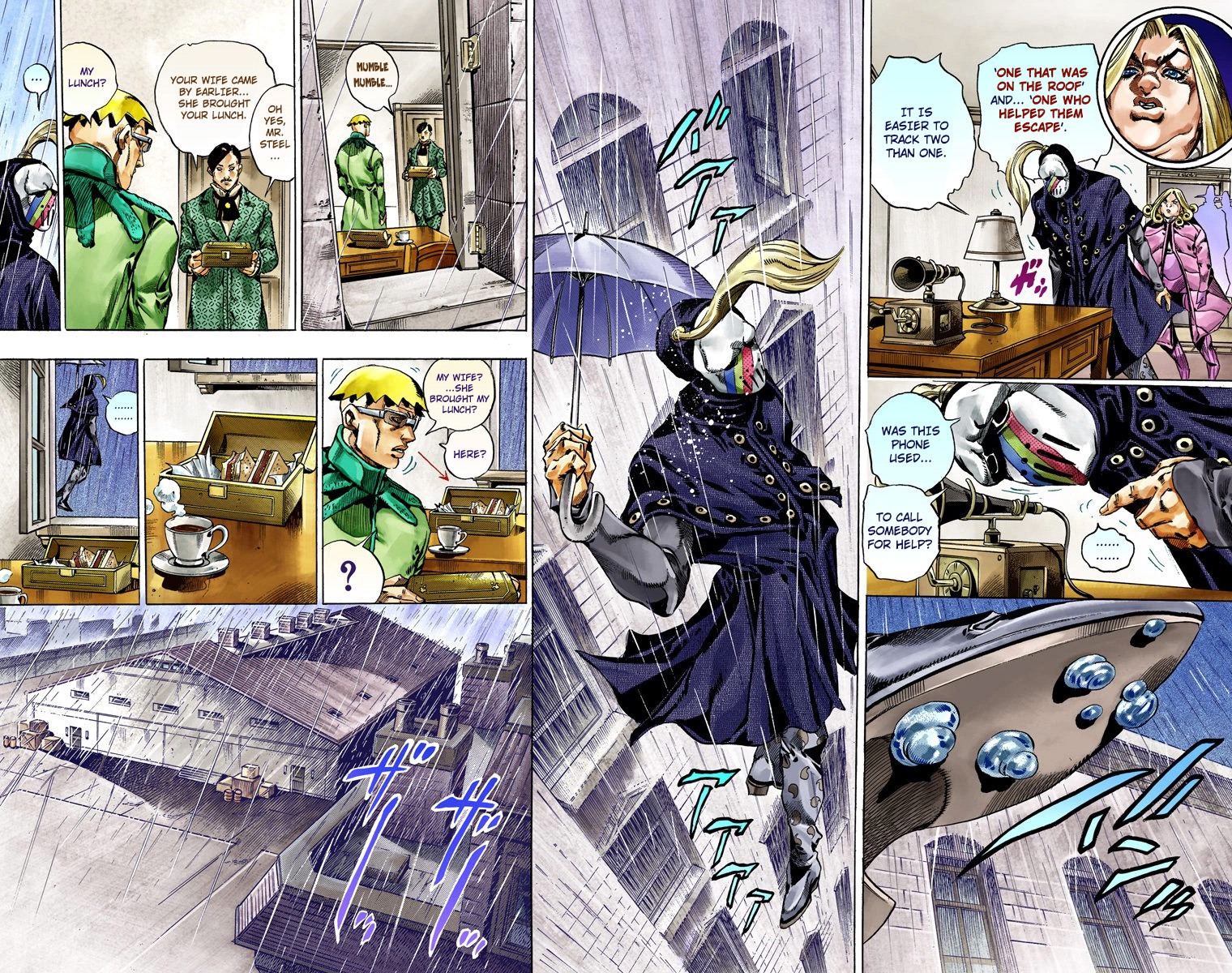 Jojo's Bizarre Adventure Part 7 - Steel Ball Run - Vol.9 Chapter 37: The Green Tombstone Part 2