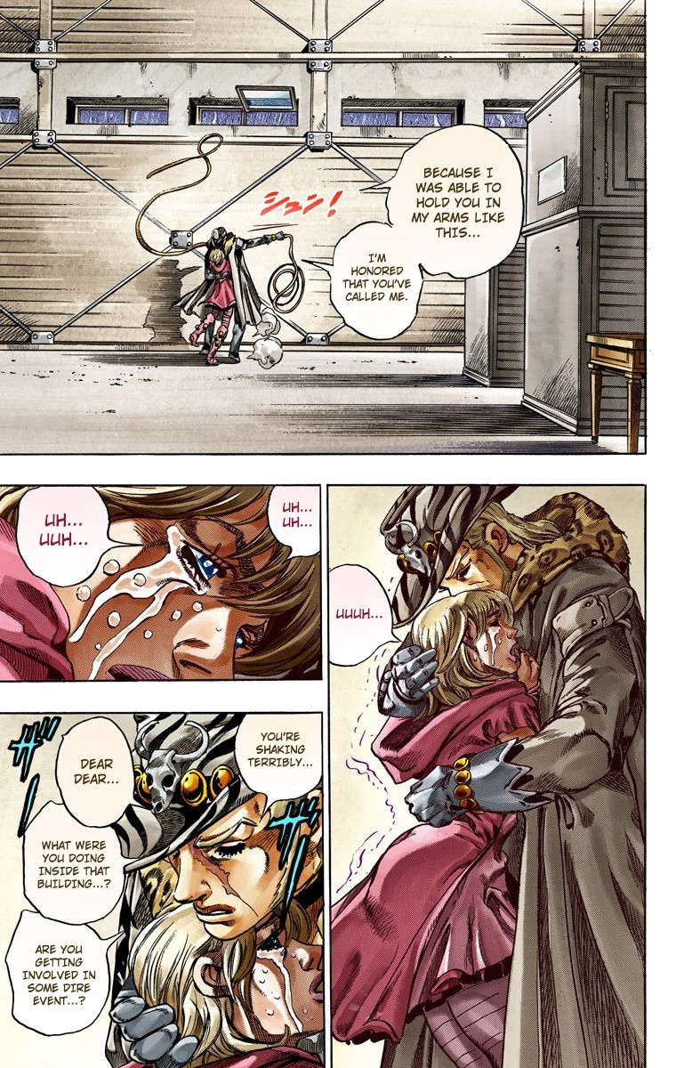 Jojo's Bizarre Adventure Part 7 - Steel Ball Run - Vol.9 Chapter 37: The Green Tombstone Part 2