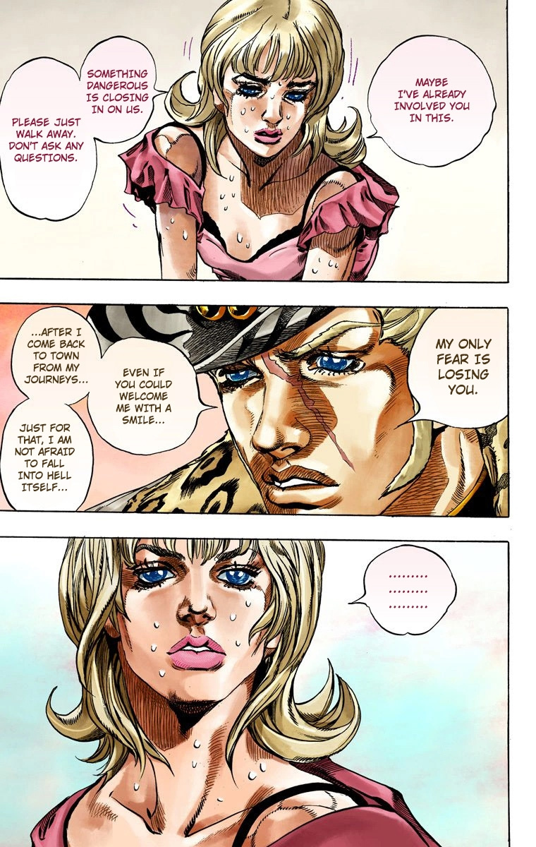 Jojo's Bizarre Adventure Part 7 - Steel Ball Run - Vol.9 Chapter 37: The Green Tombstone Part 2