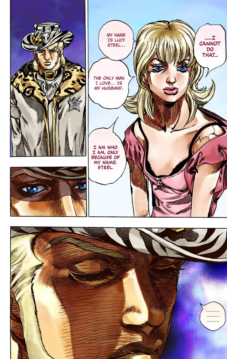 Jojo's Bizarre Adventure Part 7 - Steel Ball Run - Vol.9 Chapter 37: The Green Tombstone Part 2