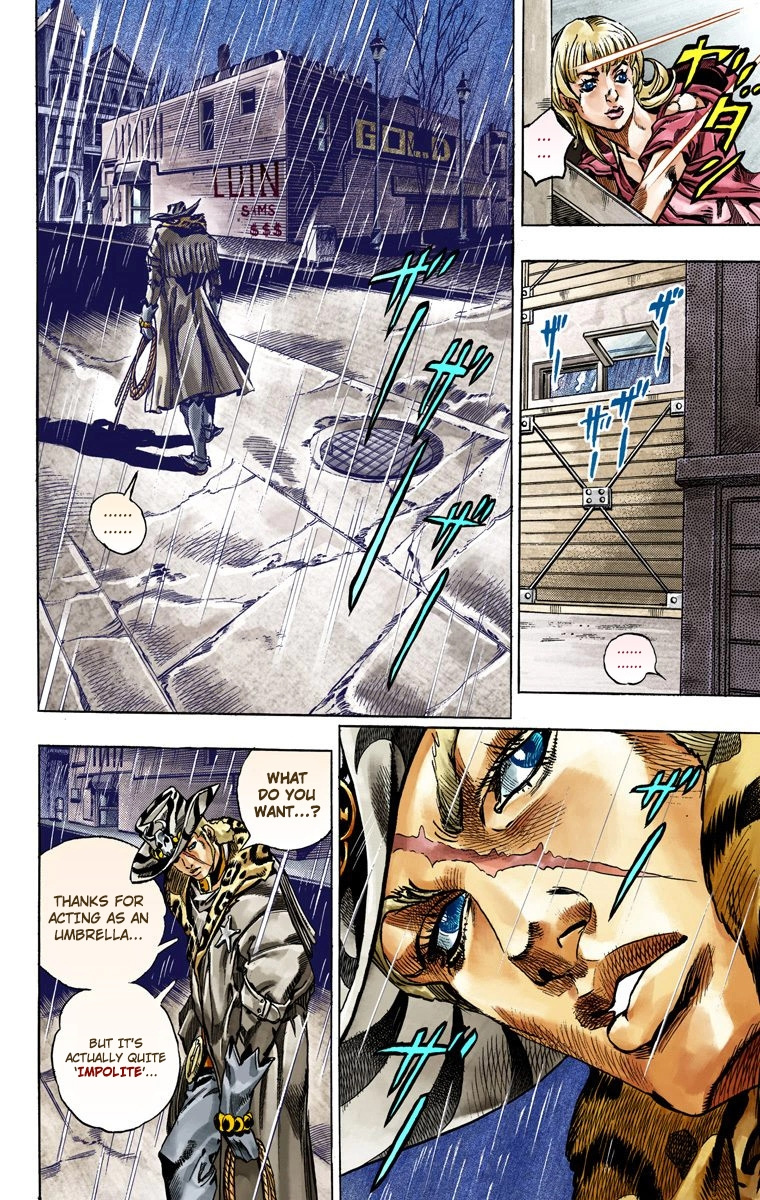 Jojo's Bizarre Adventure Part 7 - Steel Ball Run - Vol.9 Chapter 37: The Green Tombstone Part 2