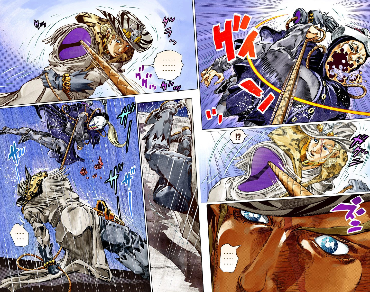 Jojo's Bizarre Adventure Part 7 - Steel Ball Run - Vol.9 Chapter 37: The Green Tombstone Part 2