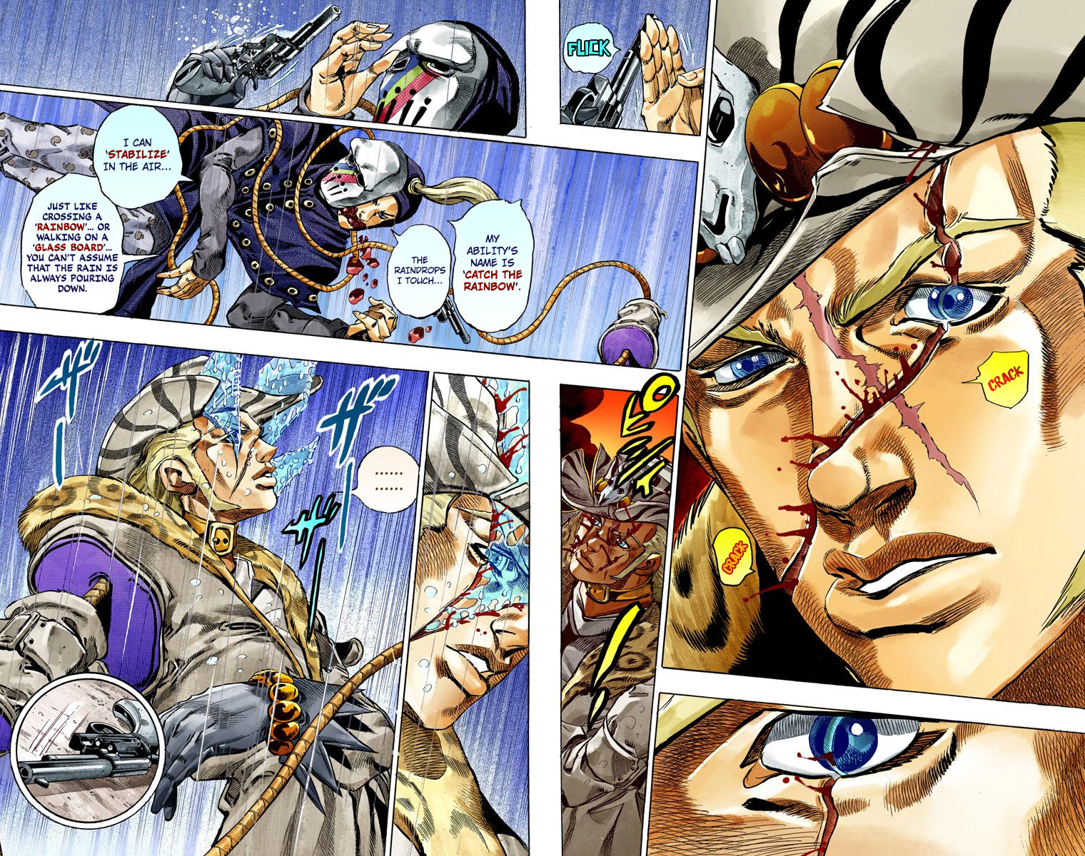 Jojo's Bizarre Adventure Part 7 - Steel Ball Run - Vol.9 Chapter 37: The Green Tombstone Part 2