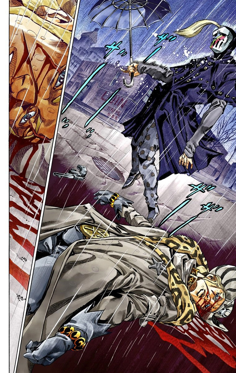 Jojo's Bizarre Adventure Part 7 - Steel Ball Run - Vol.9 Chapter 37: The Green Tombstone Part 2