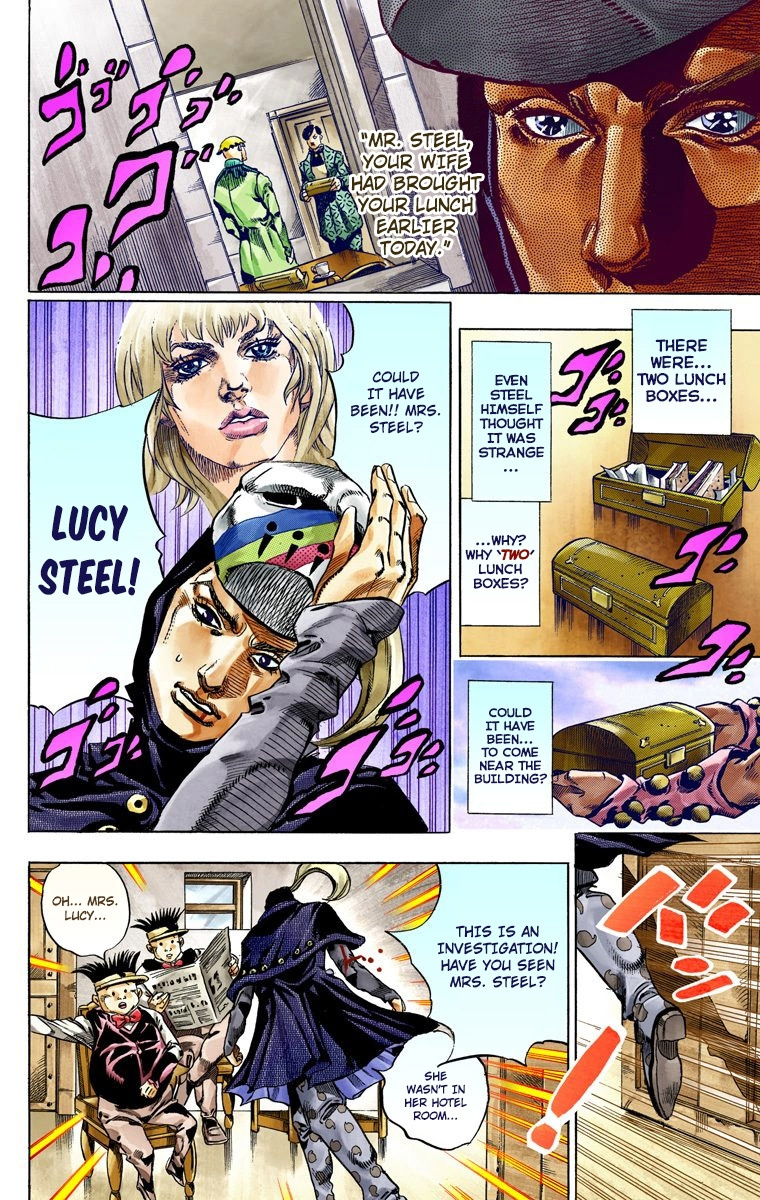 Jojo's Bizarre Adventure Part 7 - Steel Ball Run - Vol.9 Chapter 37: The Green Tombstone Part 2