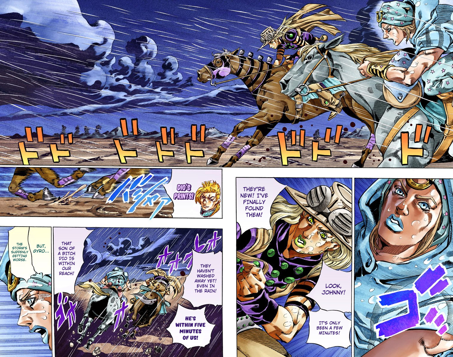 Jojo's Bizarre Adventure Part 7 - Steel Ball Run - Vol.9 Chapter 37: The Green Tombstone Part 2