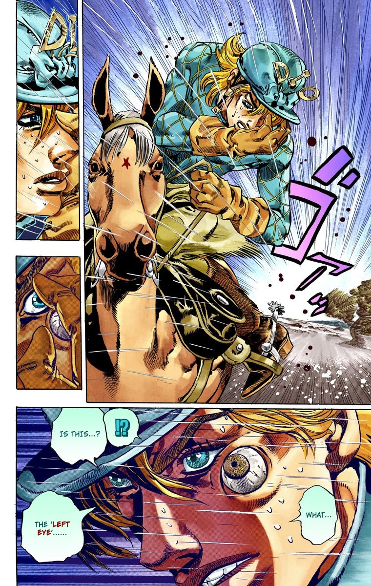 Jojo's Bizarre Adventure Part 7 - Steel Ball Run - Vol.9 Chapter 37: The Green Tombstone Part 2