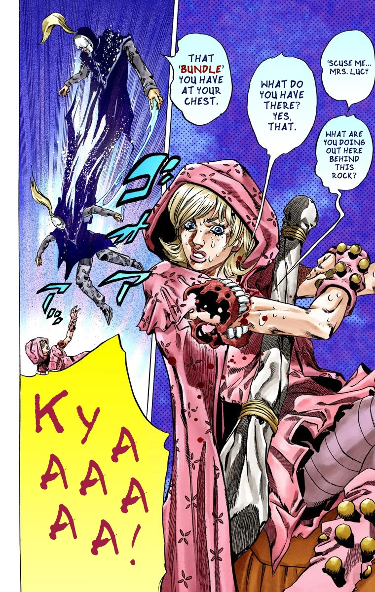 Jojo's Bizarre Adventure Part 7 - Steel Ball Run - Vol.9 Chapter 37: The Green Tombstone Part 2