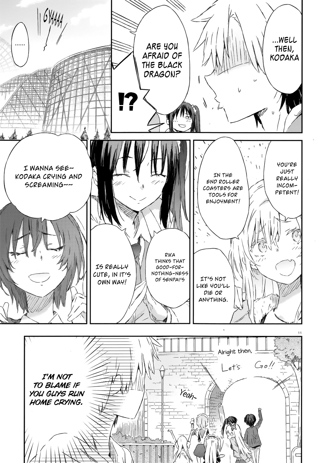 Boku Wa Tomodachi Ga Sukunai Plus - Chapter 37 : Amusement Park ~The Black Dragon~