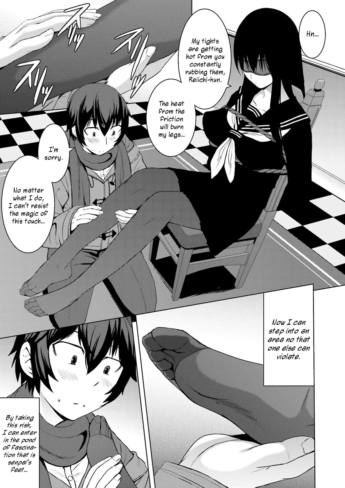 Kuro-Senpai To Kuroyashiki No Yami Ni Mayowanai - Chapter 4