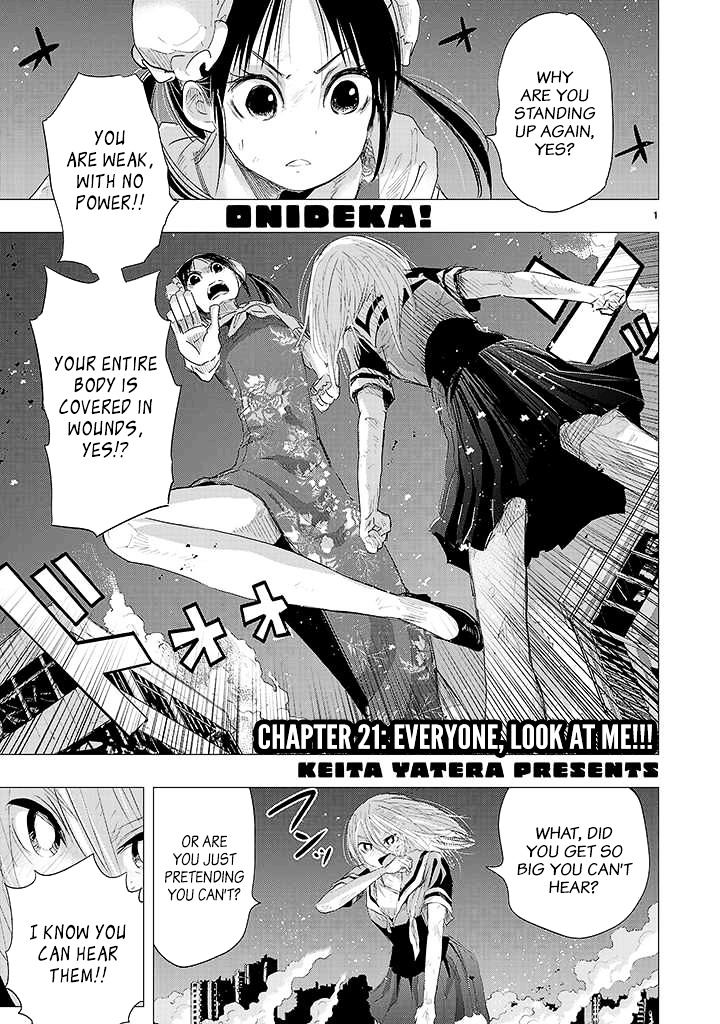 Onideka - Chapter 21 : Everyone, Look At Me!!