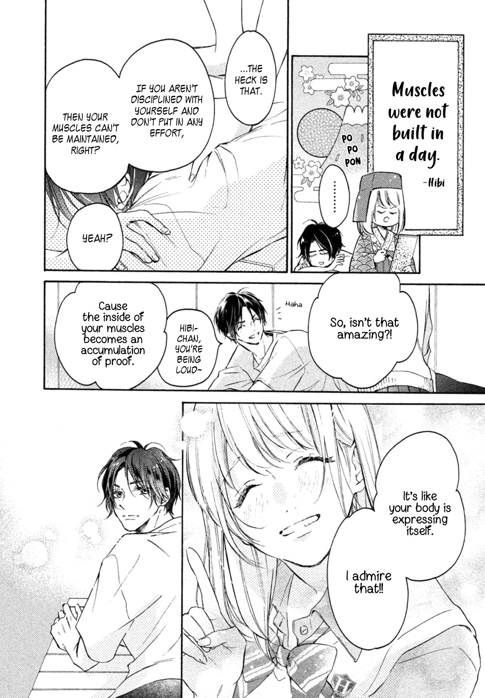 Natsume-Senpai Ni Semarareru Hibi - Chapter 1: Muscle Idiot