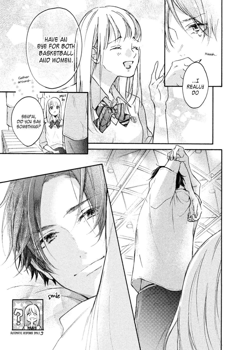 Natsume-Senpai Ni Semarareru Hibi - Chapter 1: Muscle Idiot