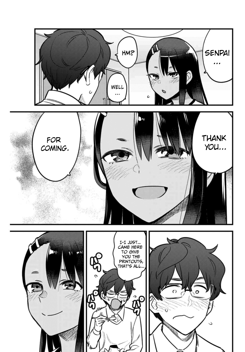 Please Don't Bully Me, Nagatoro - Vol.8 Chapter 60: Senpai... Thank You... For Coming.