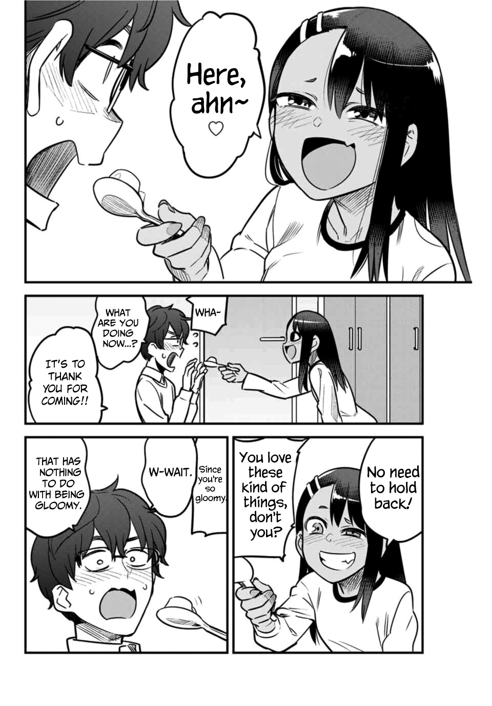 Please Don't Bully Me, Nagatoro - Vol.8 Chapter 60: Senpai... Thank You... For Coming.