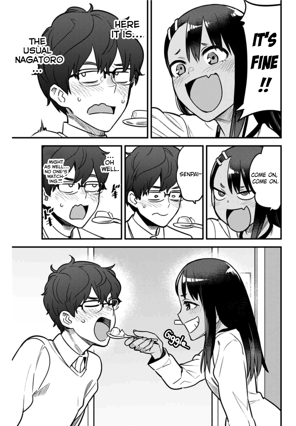 Please Don't Bully Me, Nagatoro - Vol.8 Chapter 60: Senpai... Thank You... For Coming.