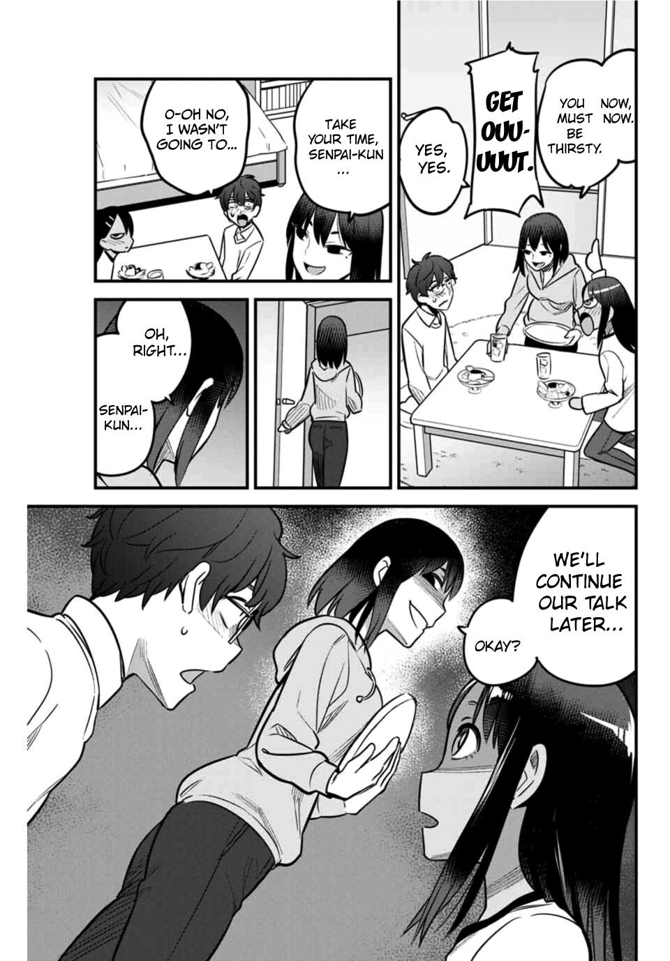 Please Don't Bully Me, Nagatoro - Vol.8 Chapter 60: Senpai... Thank You... For Coming.