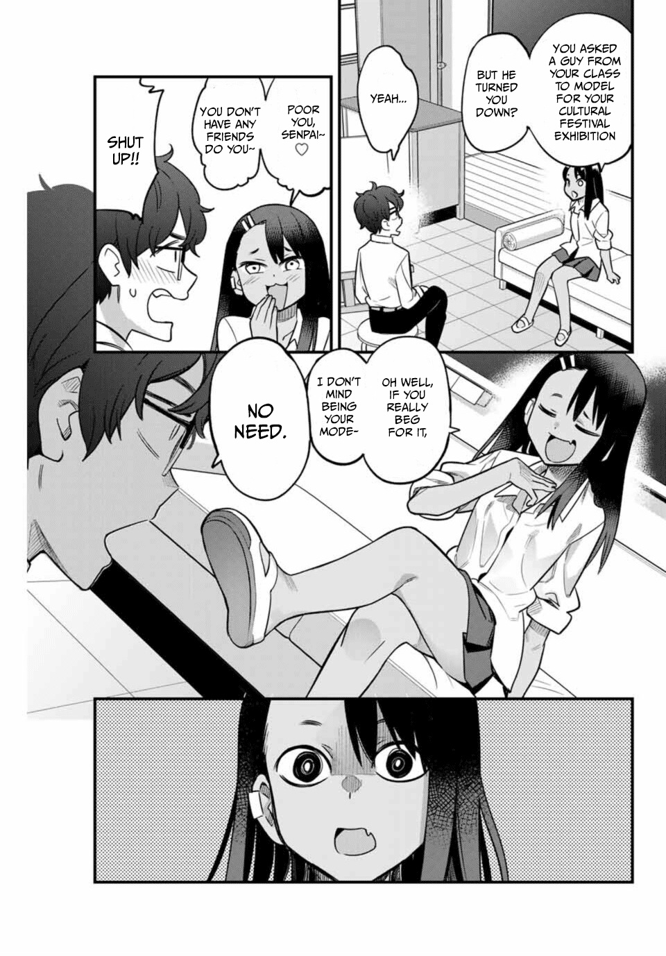 Please Don't Bully Me, Nagatoro - Vol.5 Chapter 36: You Made Me Do This, Senpai