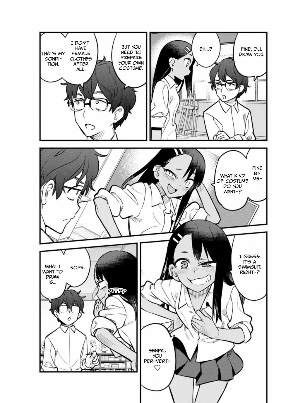 Please Don't Bully Me, Nagatoro - Vol.5 Chapter 36: You Made Me Do This, Senpai