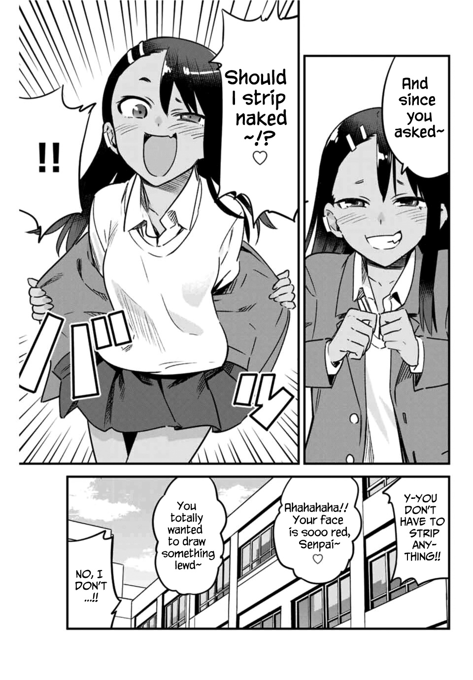 Please Don't Bully Me, Nagatoro - Chapter 67: I Won't Tell You, Senpa~I♡