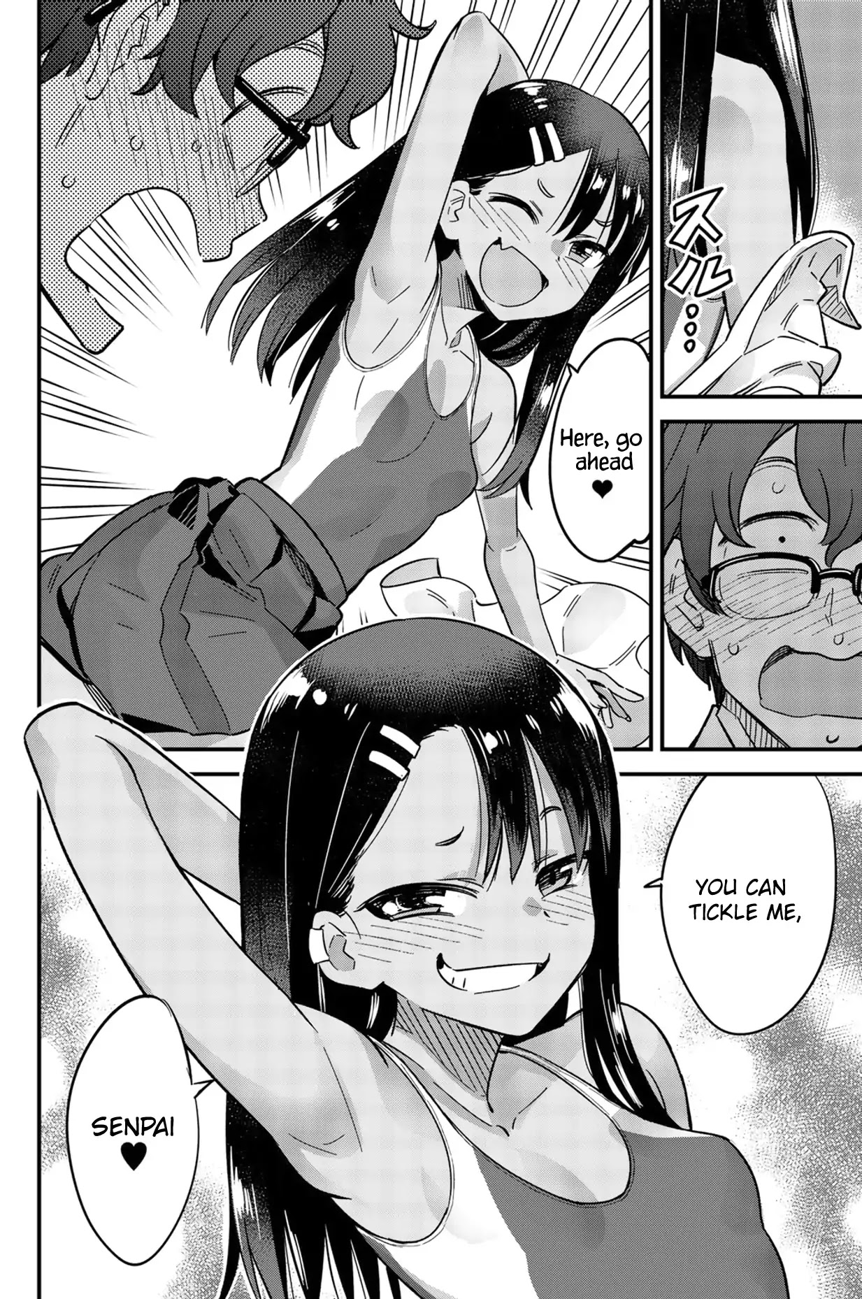 Please Don't Bully Me, Nagatoro - Vol.2 Chapter 14.2: Omake 1: You Seem Sensitive, Senpai~