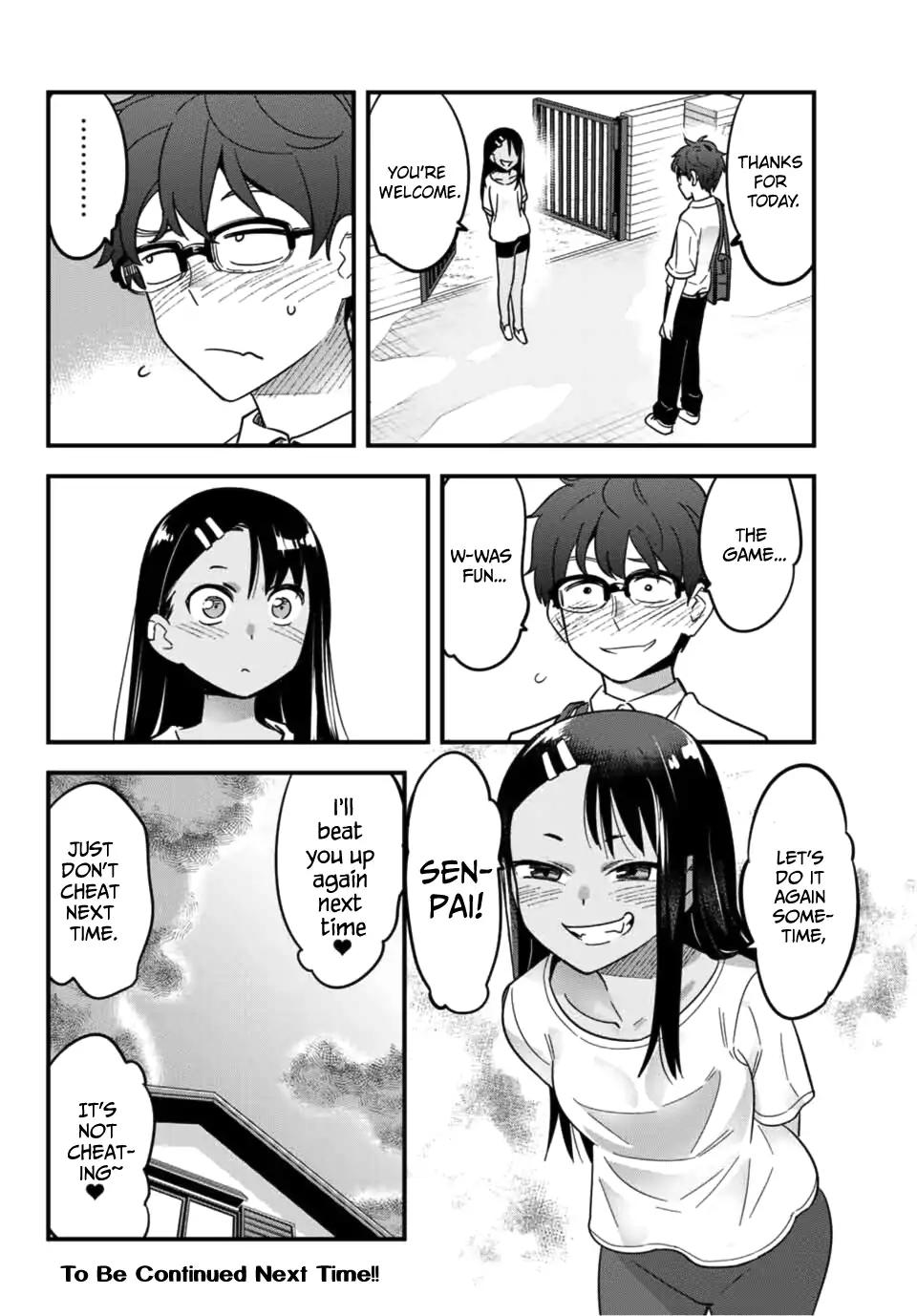 Please Don't Bully Me, Nagatoro - Vol.3 Chapter 18: Let's Do It Again Sometime, Senpai