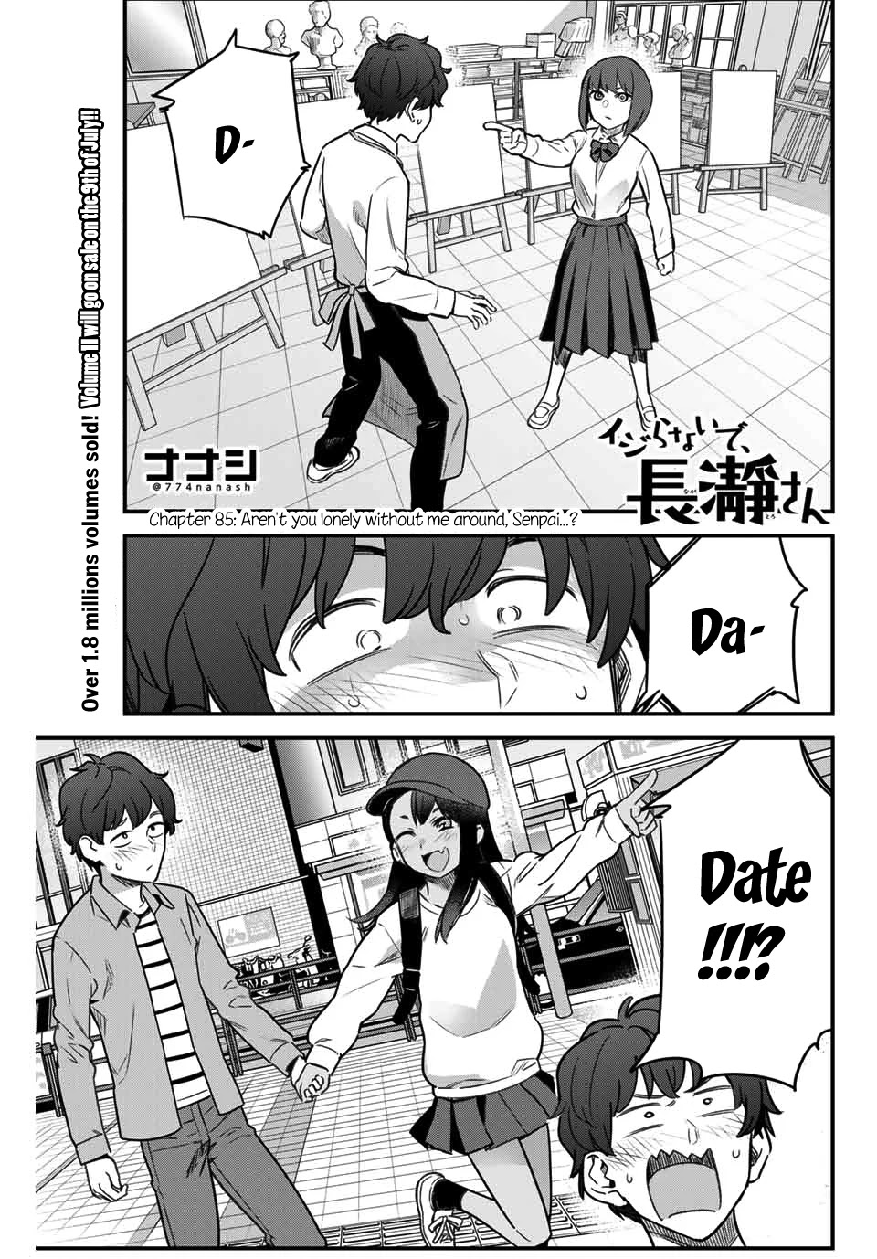 Please Don't Bully Me, Nagatoro - Chapter 85