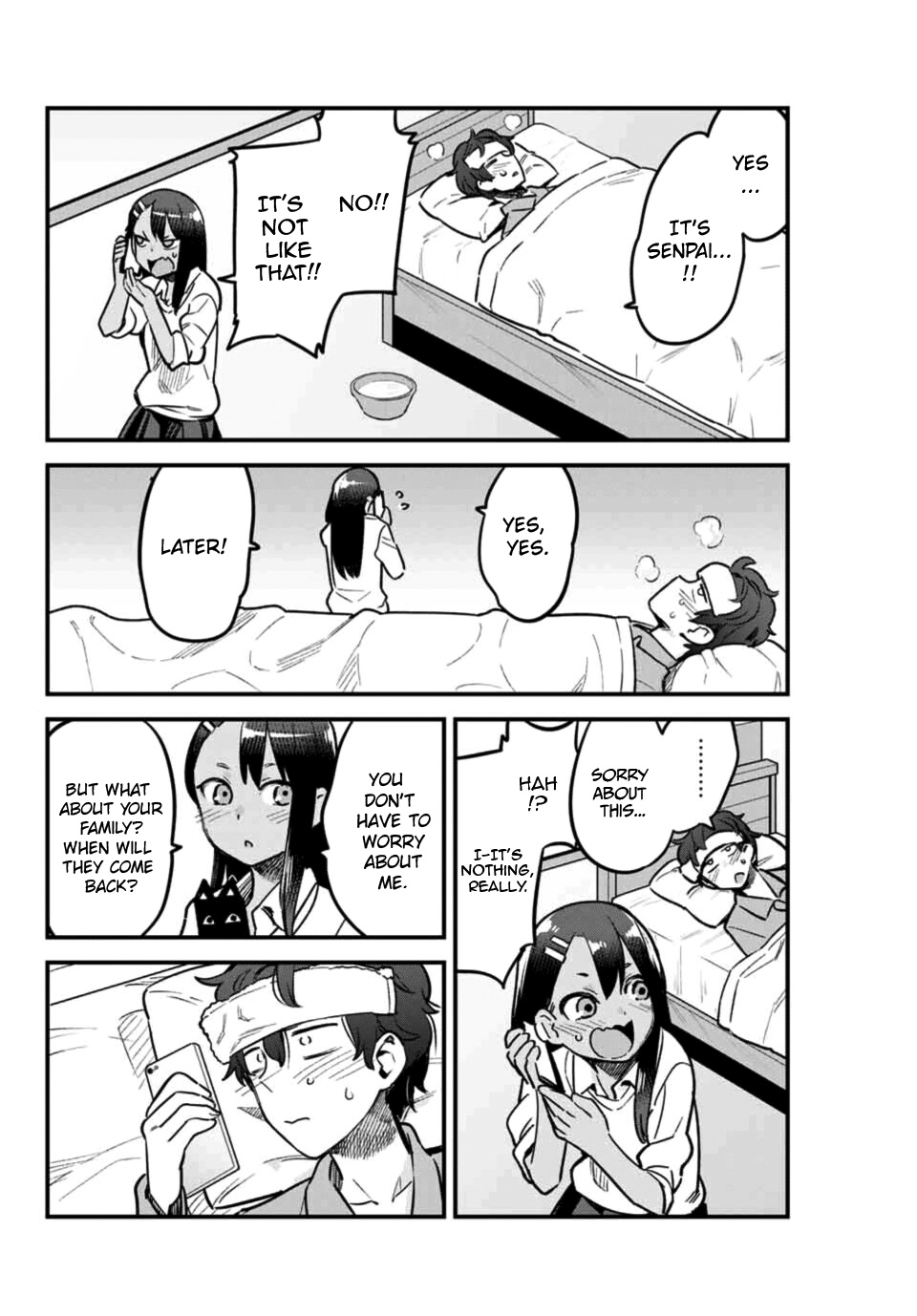 Please Don't Bully Me, Nagatoro - Chapter 65: Watch Over The House For Me, Okay, Senpa~I♡