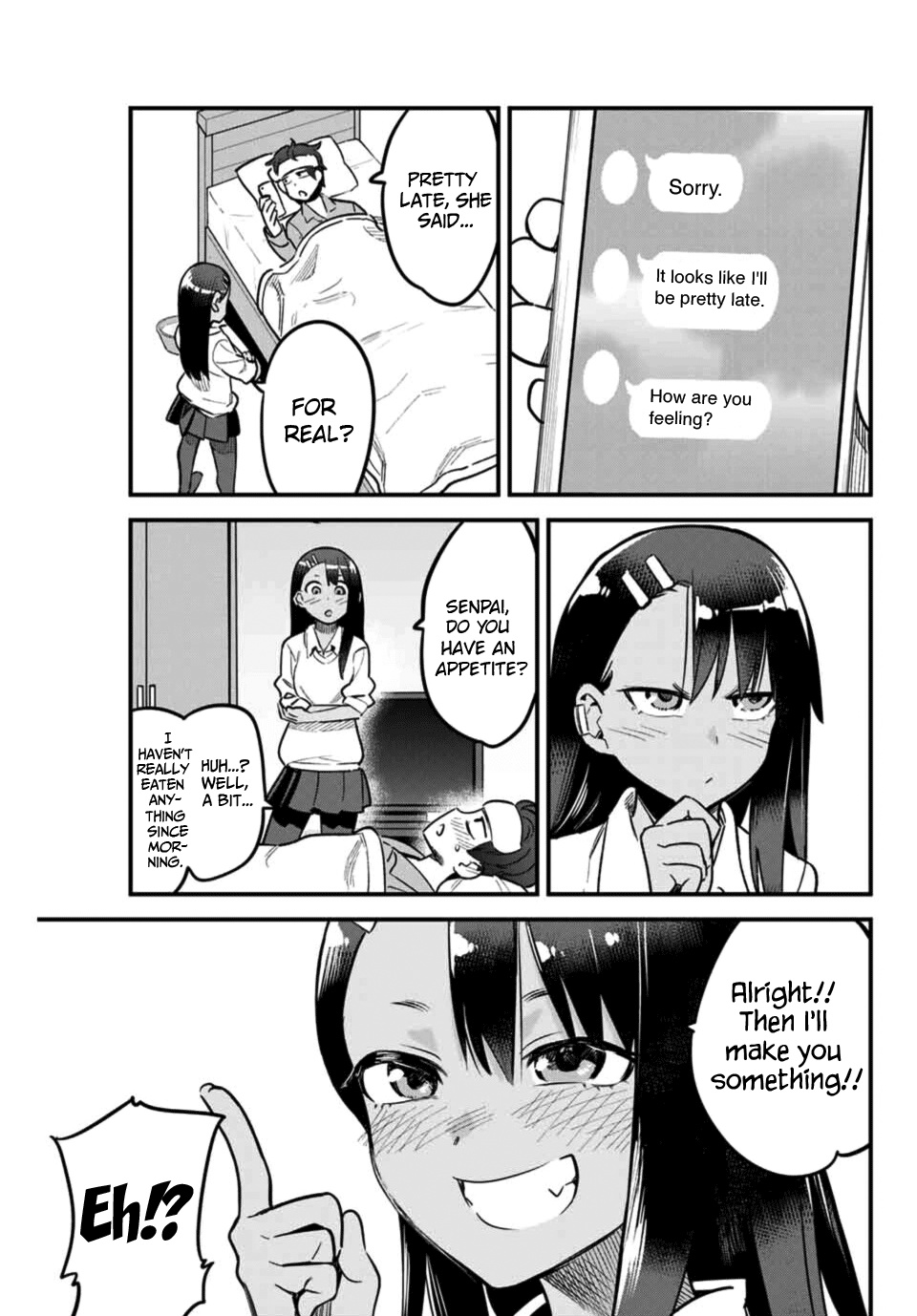 Please Don't Bully Me, Nagatoro - Chapter 65: Watch Over The House For Me, Okay, Senpa~I♡