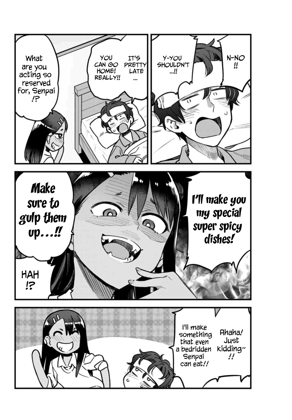 Please Don't Bully Me, Nagatoro - Chapter 65: Watch Over The House For Me, Okay, Senpa~I♡