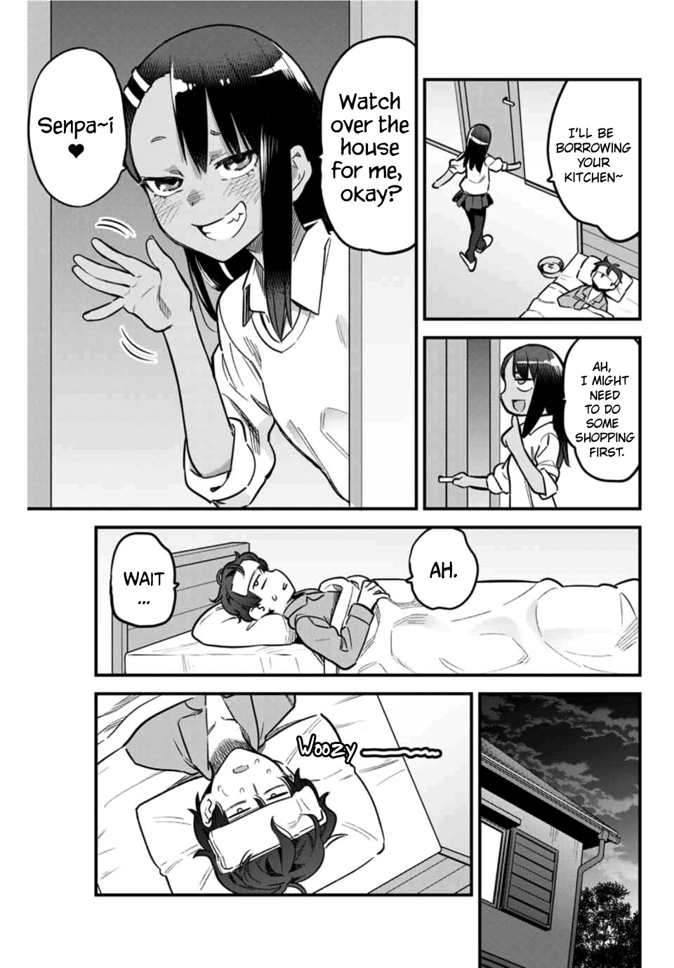 Please Don't Bully Me, Nagatoro - Chapter 65: Watch Over The House For Me, Okay, Senpa~I♡