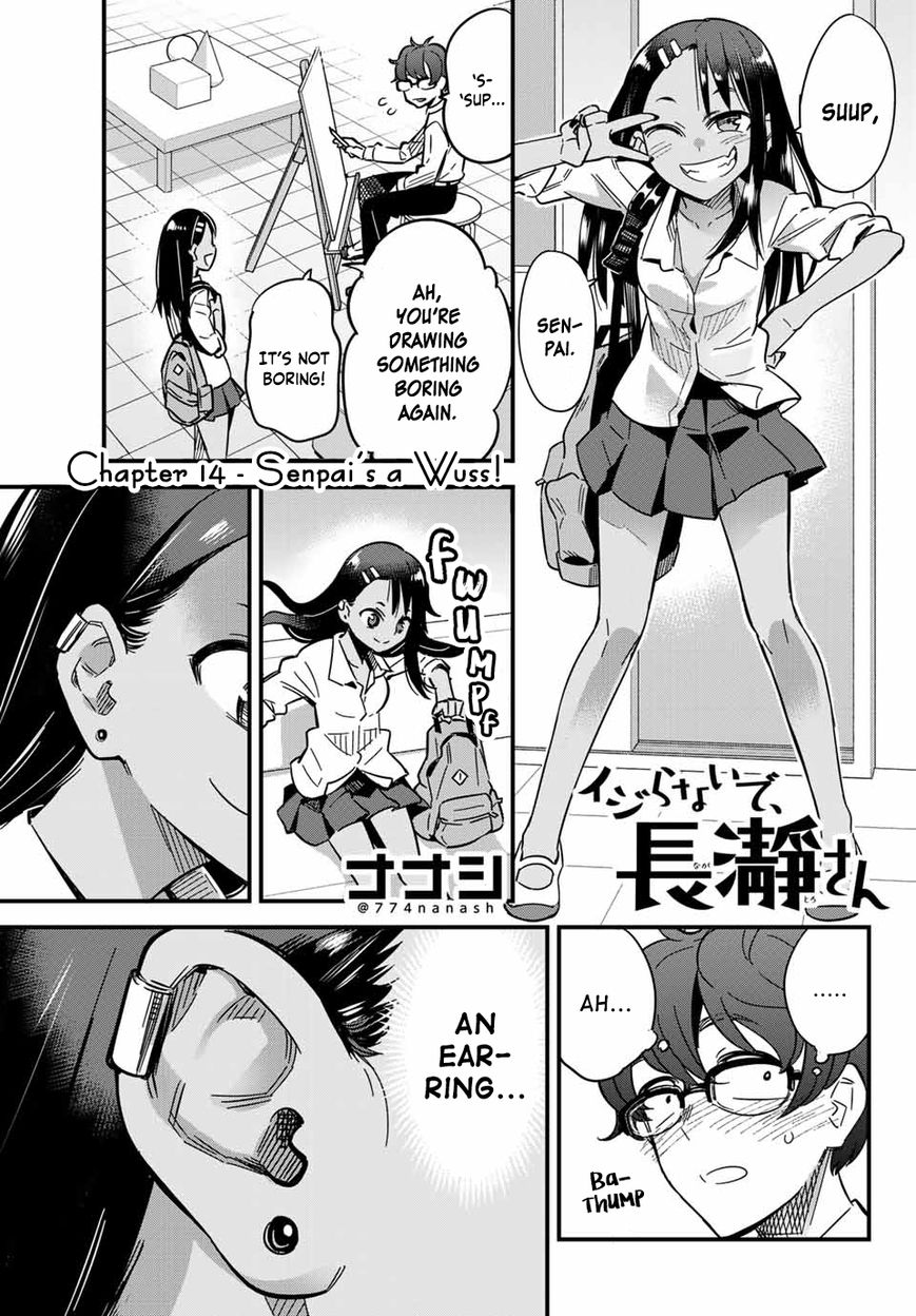 Please Don't Bully Me, Nagatoro - Vol.2 Chapter 14: Senpai's A Wuss!