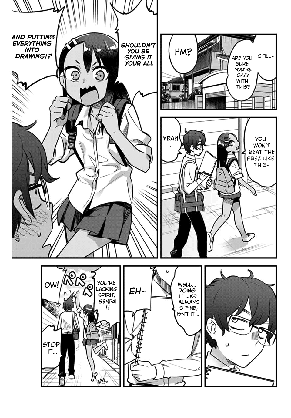 Please Don't Bully Me, Nagatoro - Chapter 42: You're Underestimating This Match Aren't You, Senpai?