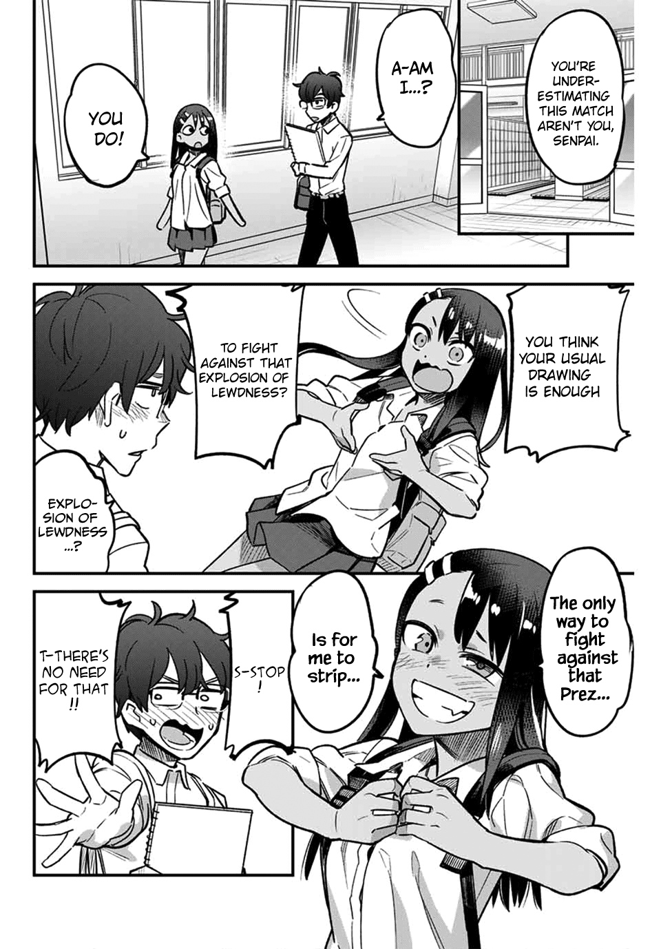 Please Don't Bully Me, Nagatoro - Chapter 42: You're Underestimating This Match Aren't You, Senpai?