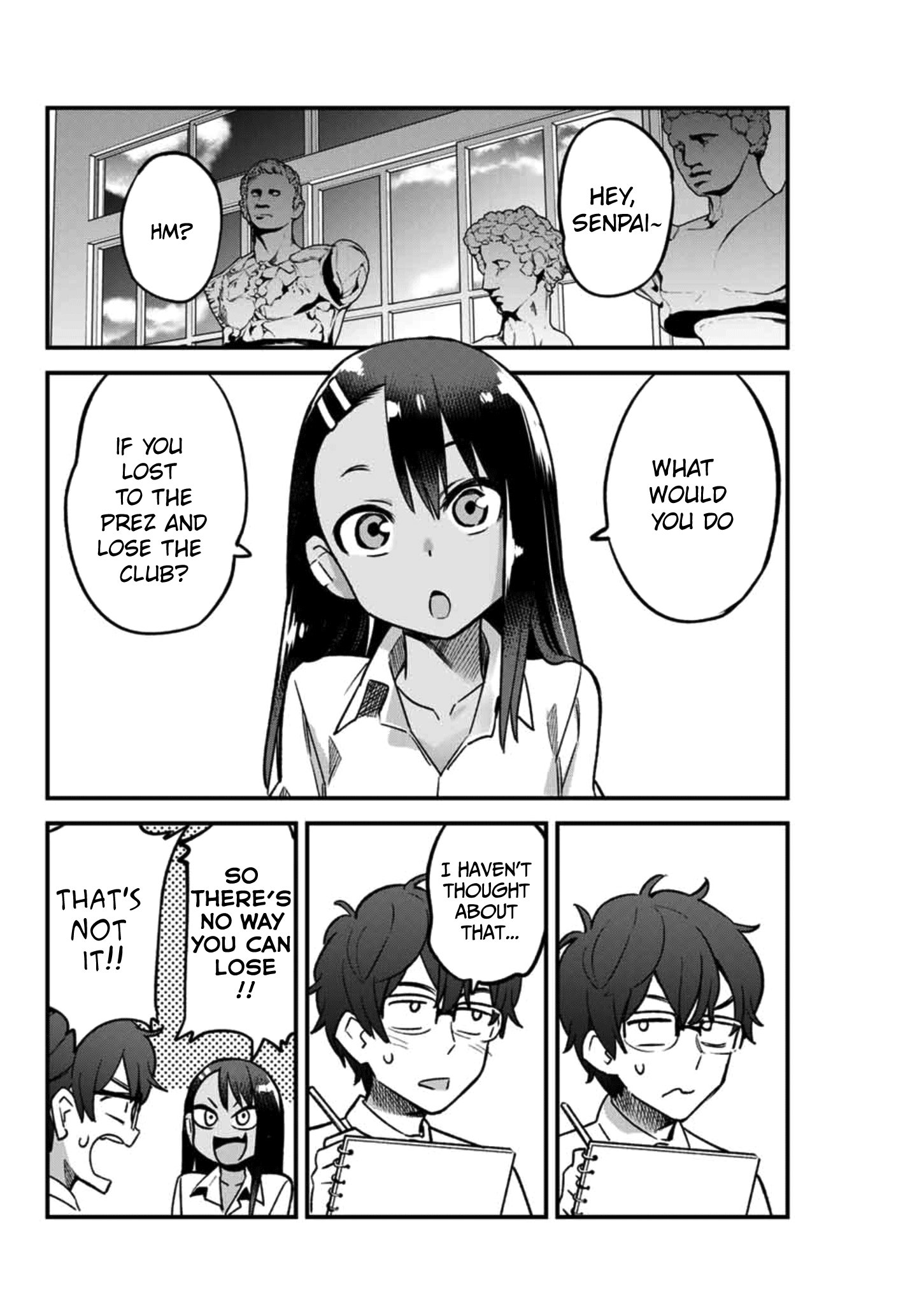 Please Don't Bully Me, Nagatoro - Chapter 42: You're Underestimating This Match Aren't You, Senpai?