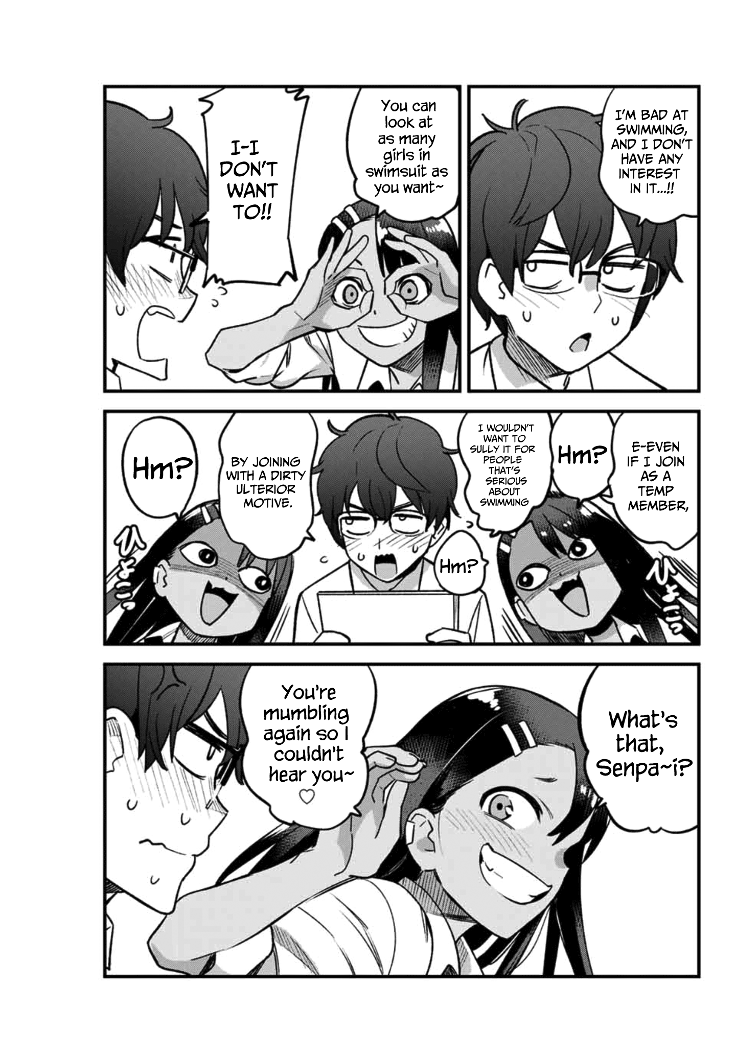 Please Don't Bully Me, Nagatoro - Chapter 42: You're Underestimating This Match Aren't You, Senpai?