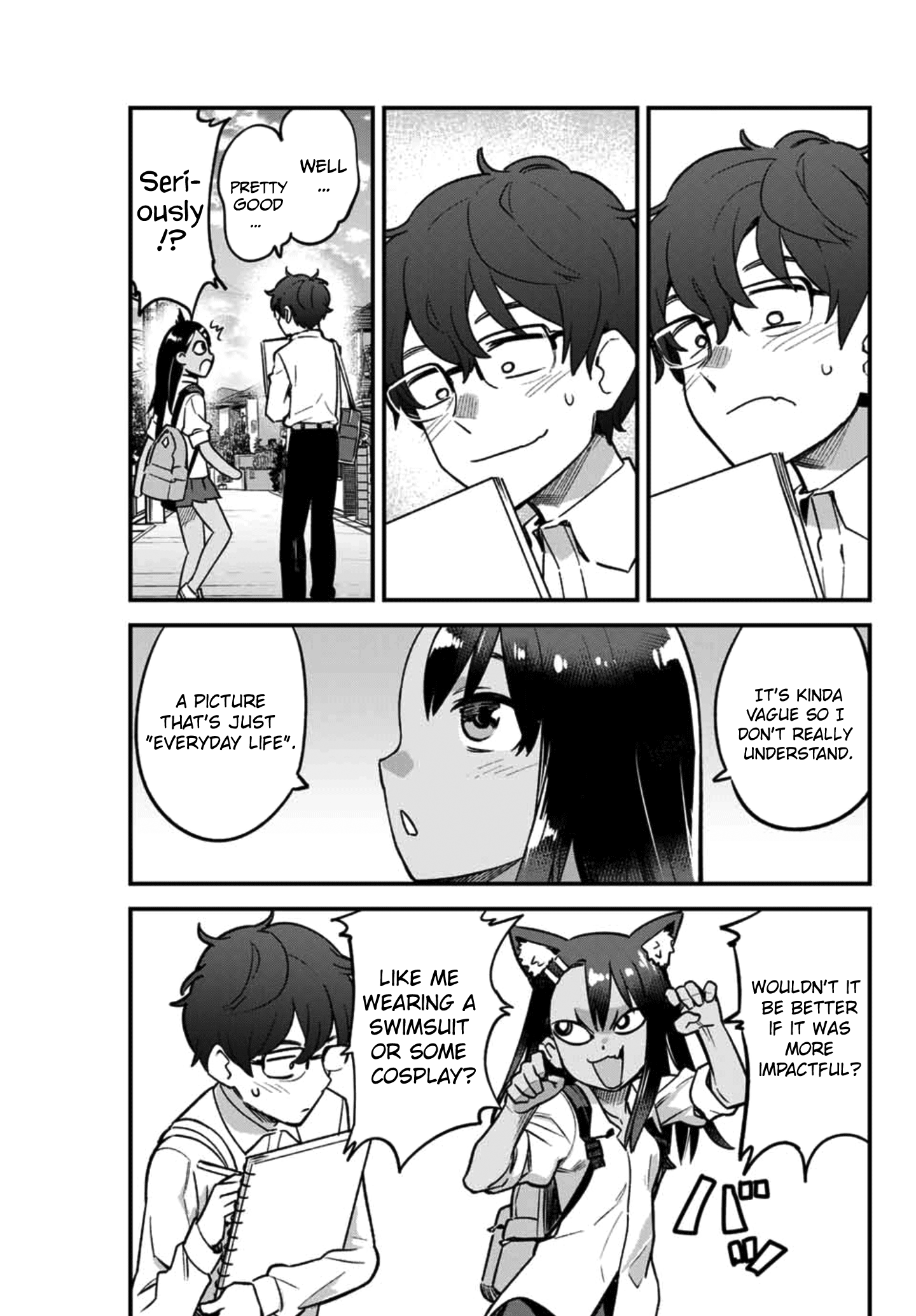 Please Don't Bully Me, Nagatoro - Chapter 42: You're Underestimating This Match Aren't You, Senpai?