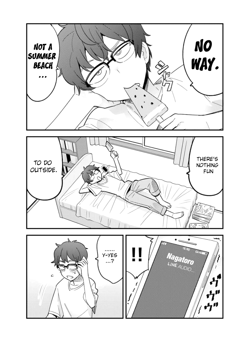 Please Don't Bully Me, Nagatoro - Vol.3 Chapter 22: Senpai! Let's Go To The Sea~!!