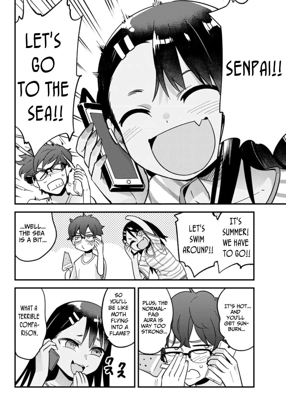 Please Don't Bully Me, Nagatoro - Vol.3 Chapter 22: Senpai! Let's Go To The Sea~!!