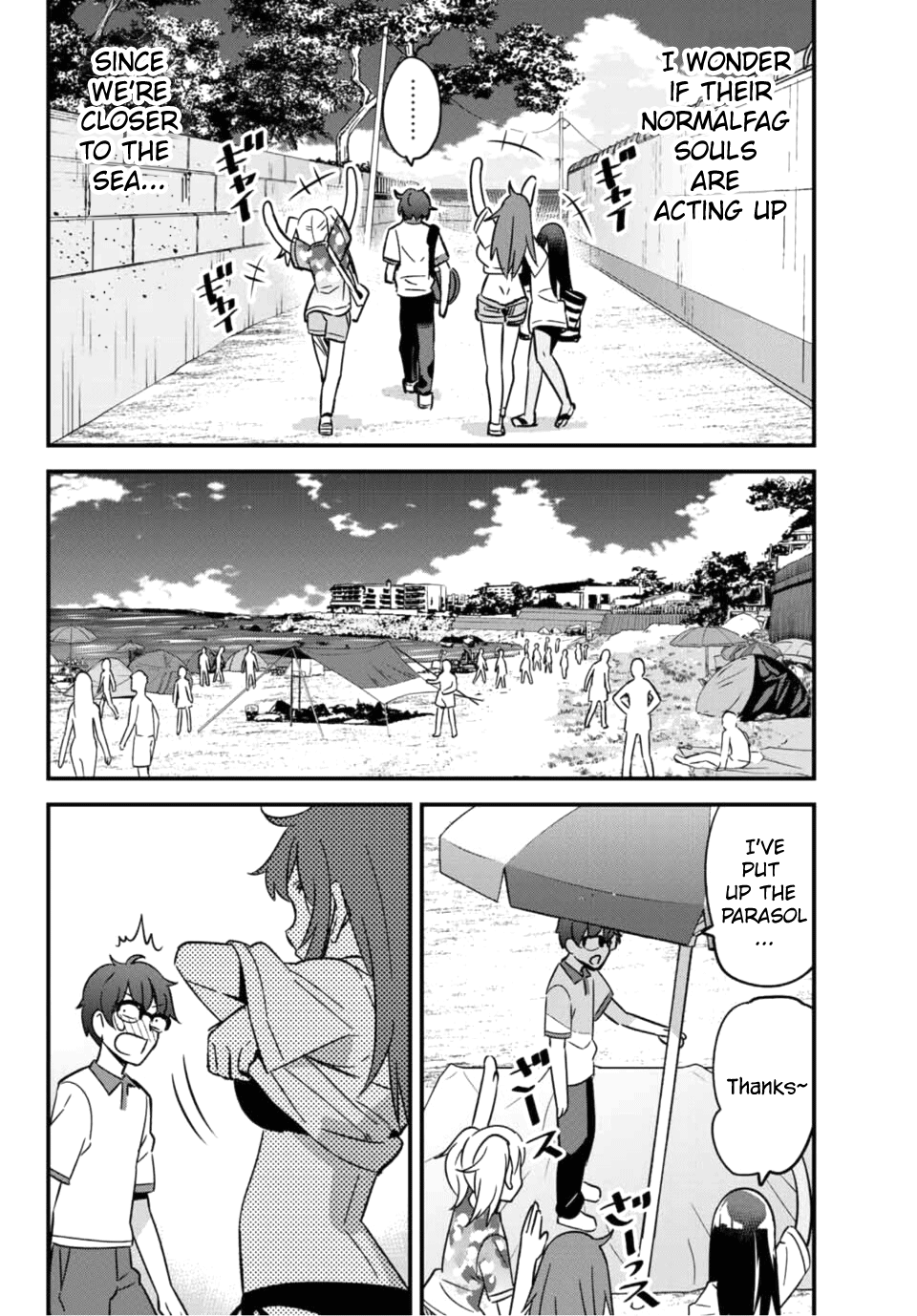 Please Don't Bully Me, Nagatoro - Vol.3 Chapter 22: Senpai! Let's Go To The Sea~!!