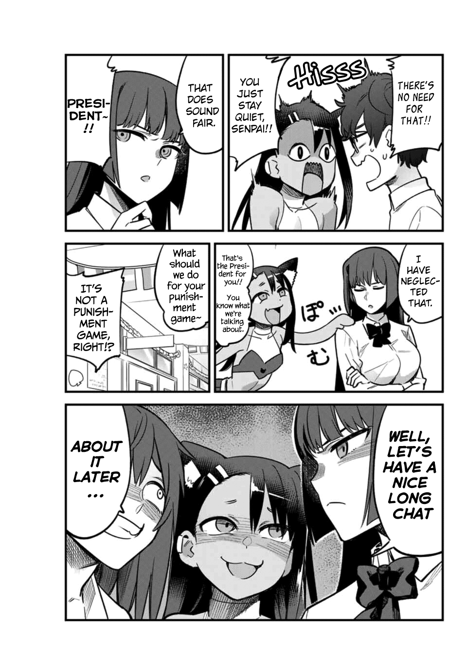 Please Don't Bully Me, Nagatoro - Chapter 46: She's Saying There's "Love," Senpai.