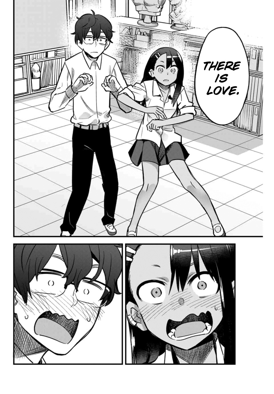 Please Don't Bully Me, Nagatoro - Chapter 46: She's Saying There's "Love," Senpai.