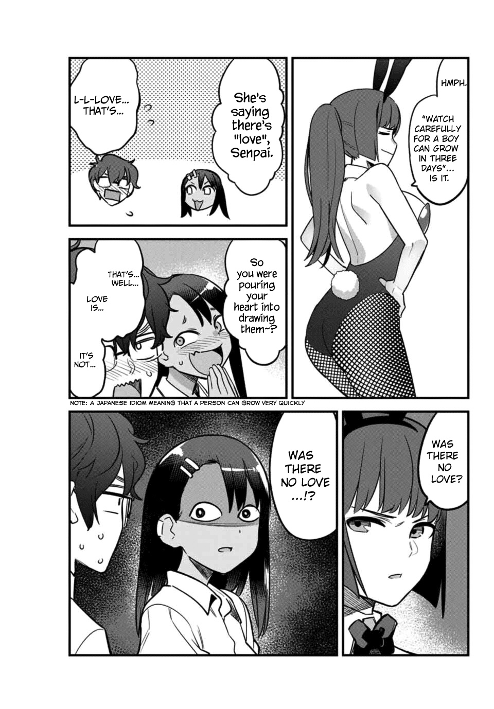 Please Don't Bully Me, Nagatoro - Chapter 46: She's Saying There's "Love," Senpai.