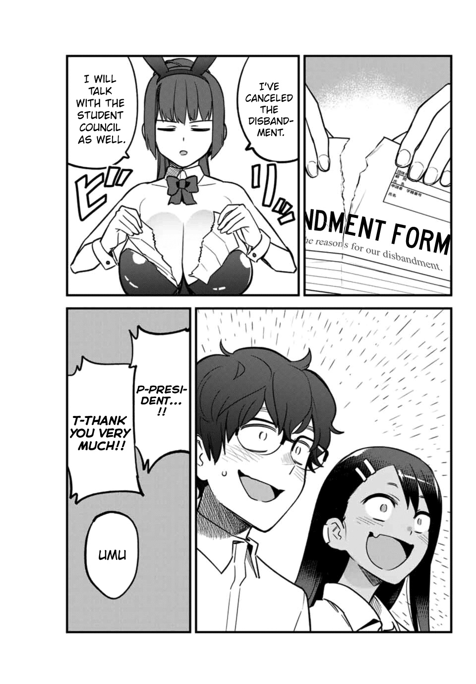 Please Don't Bully Me, Nagatoro - Chapter 46: She's Saying There's "Love," Senpai.