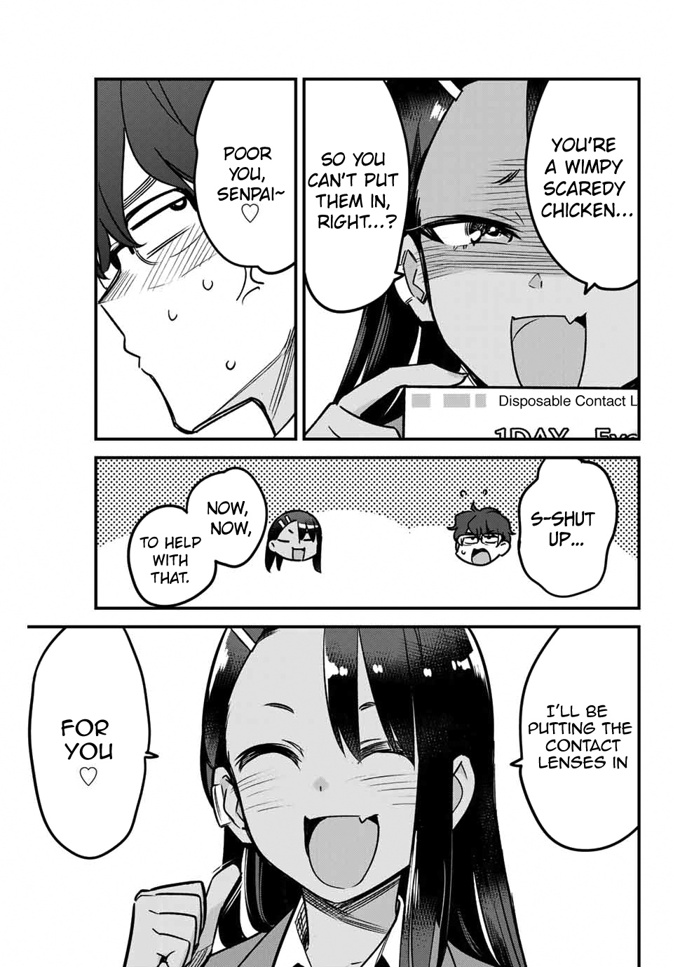 Please Don't Bully Me, Nagatoro - Chapter 73: So You Wear Contact Lenses, Senpai!!