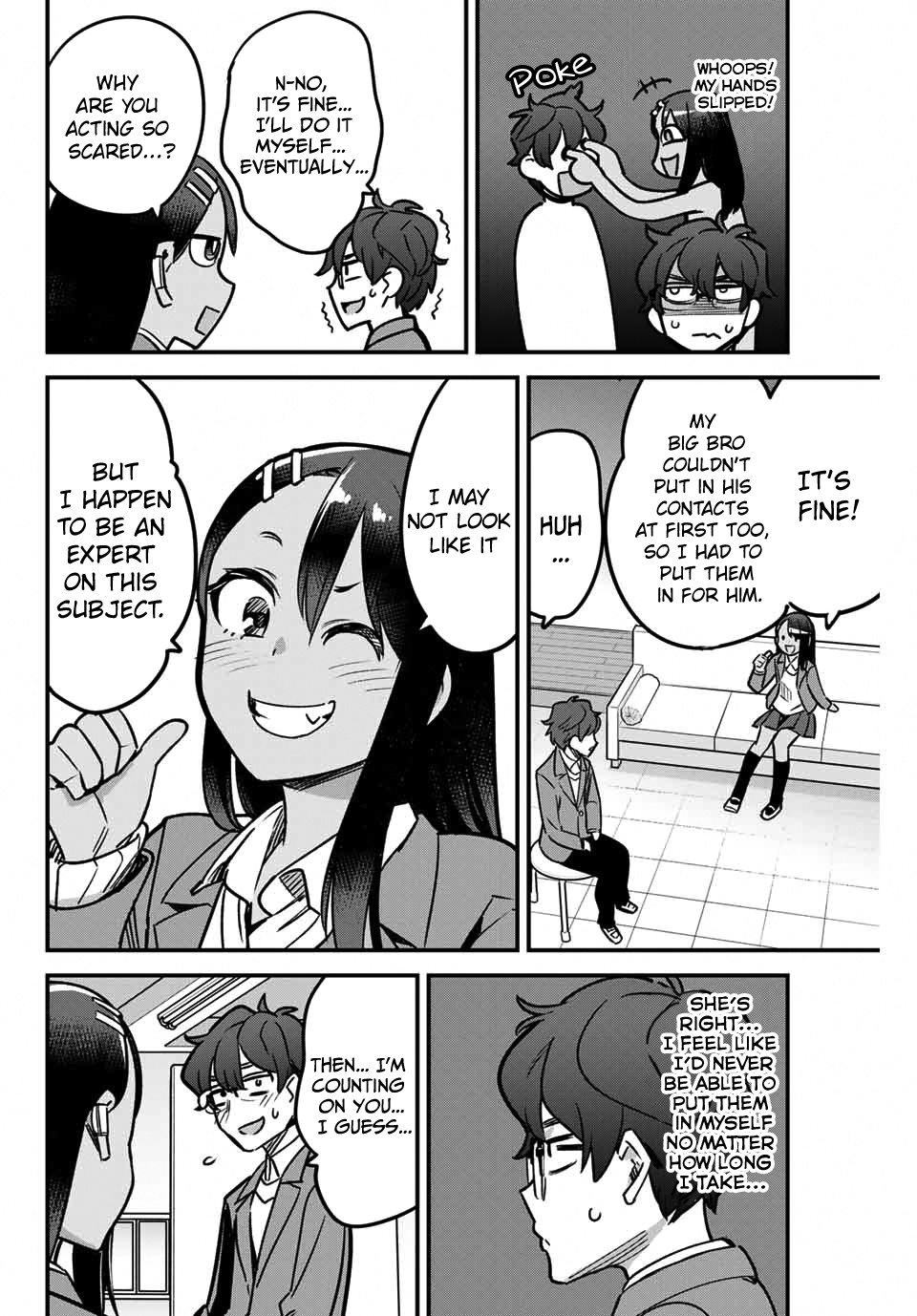 Please Don't Bully Me, Nagatoro - Chapter 73: So You Wear Contact Lenses, Senpai!!